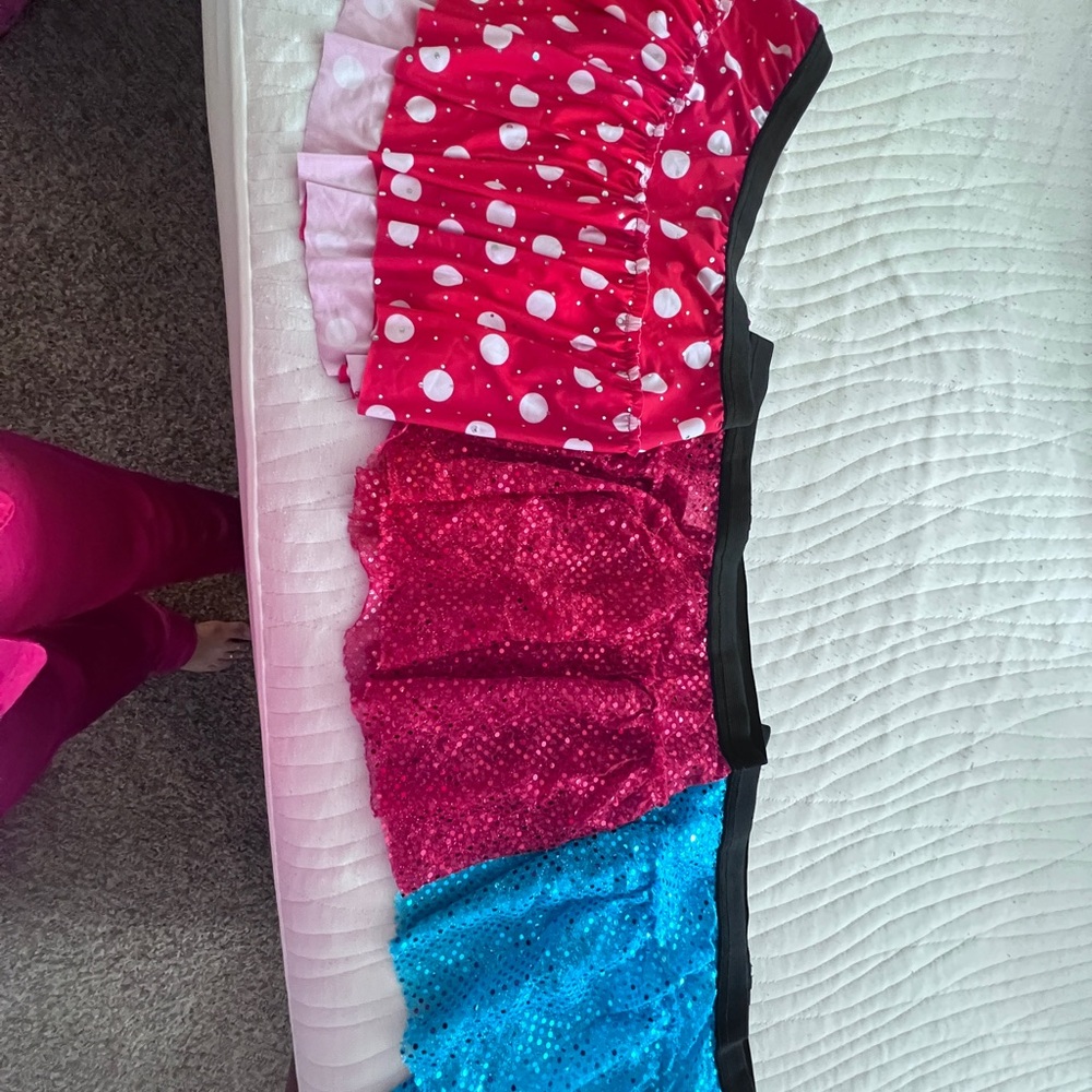 Set of Three Colorful Skirts